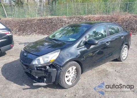 2014 Kia Rio Lx z USA, uszkodzony, nr VIN KNADM4A38E6397979